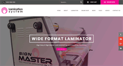 Desktop Screenshot of lamination.com.au